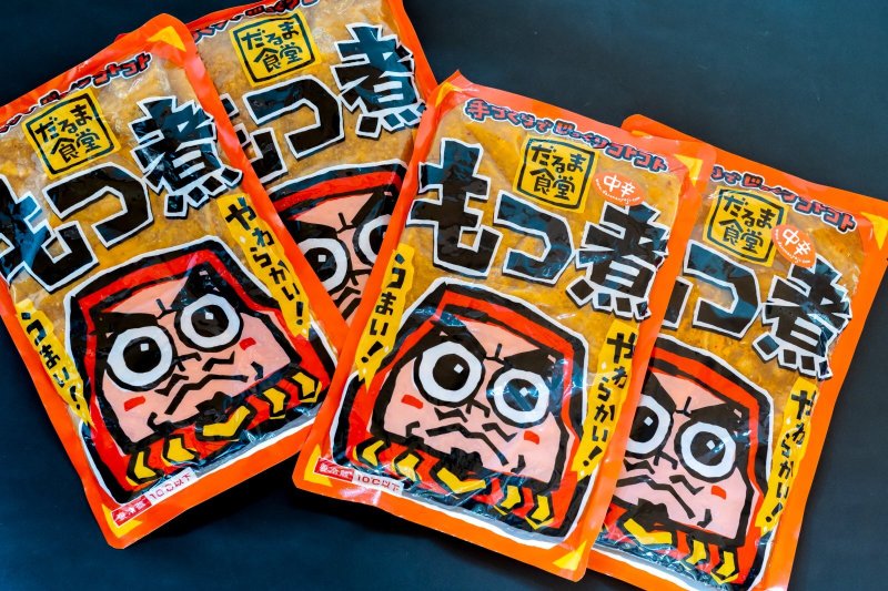 画像1: だるま食堂のもつ煮(400g)4パックセット